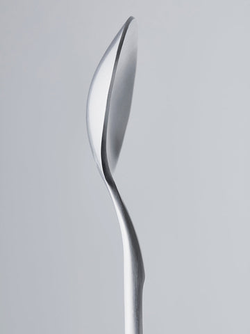 Brushed Silver Spoon - Single