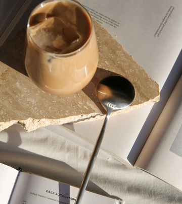 Brushed Silver Teaspoon - Single