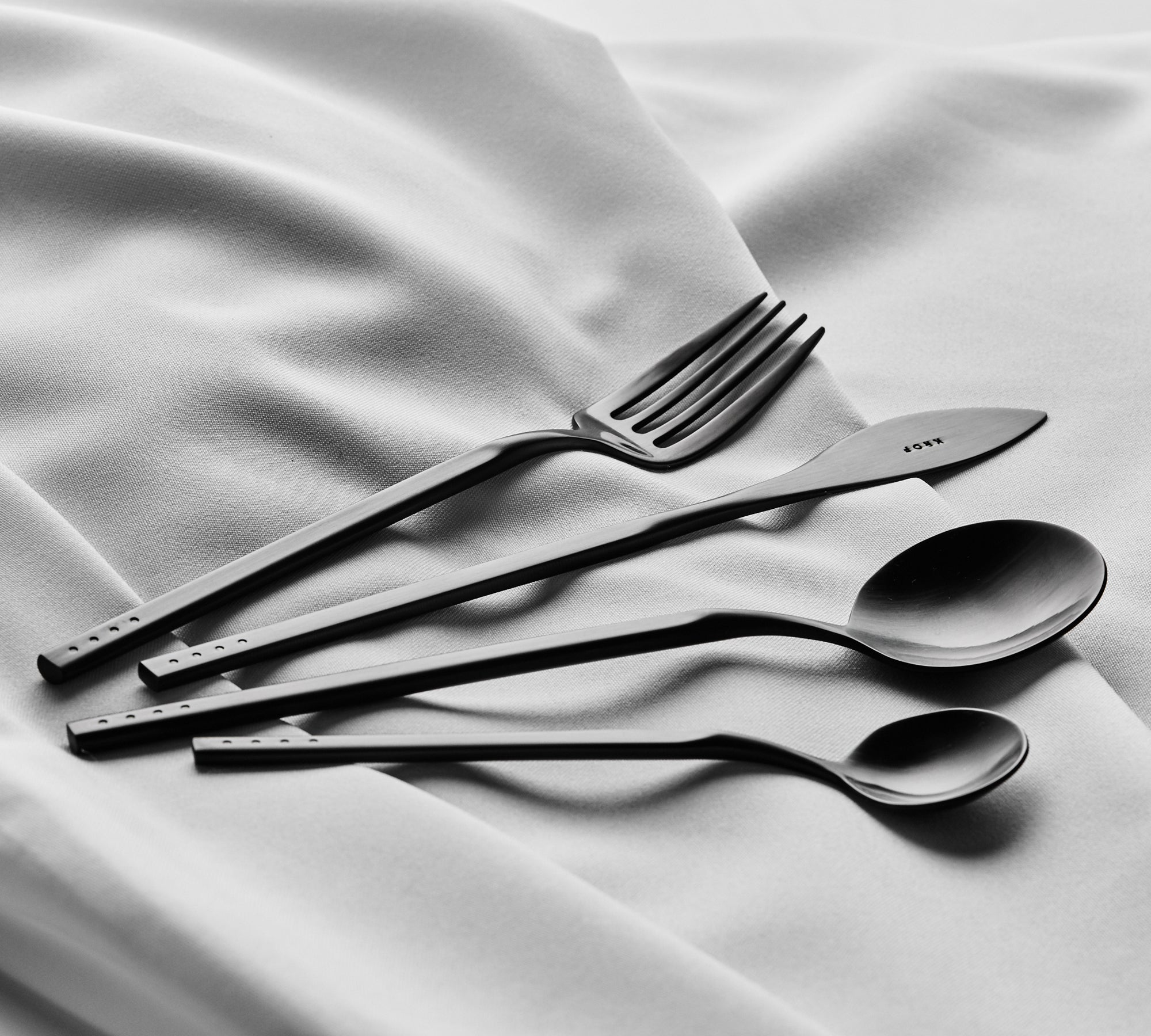 Matte Black — 24pc Cutlery Set